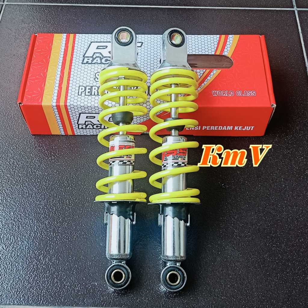 Shockbreaker Belakang Vega Jupiter Copy YSS 280MM Motor Vega R Vega Zr Jupiter Z Force F1zr - Kuning