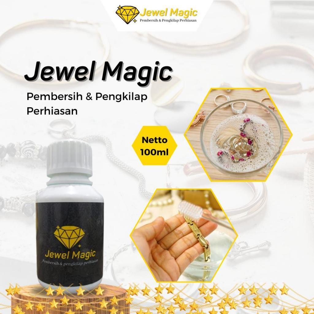 Jewel Magic Cairan Pembersih Perhiasan - Pembersih Emas, Berlian, Batu Permata, dsb