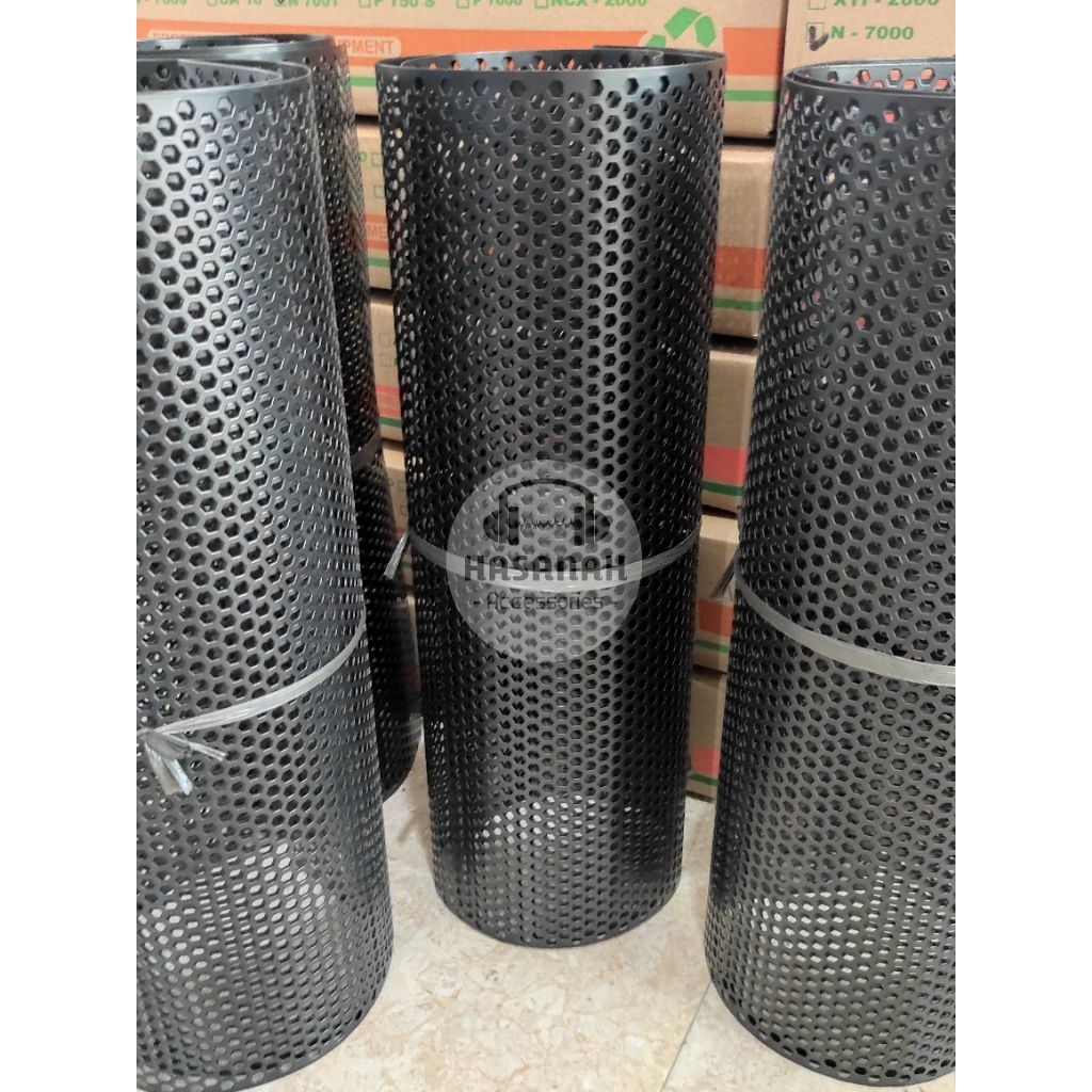 Ram Gril Box Speaker Segi enam / Hexagonal ukuran 118 x 54 (cm) kualitas import