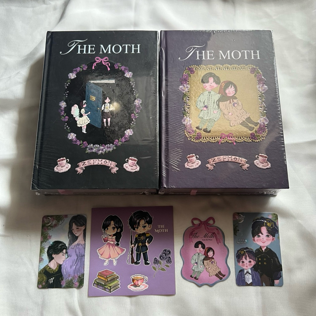 {Original Ready Siap Kirim} The Moth by Zefmon | NEW SEALED HC novel book buku Bahasa Indonesia (bis