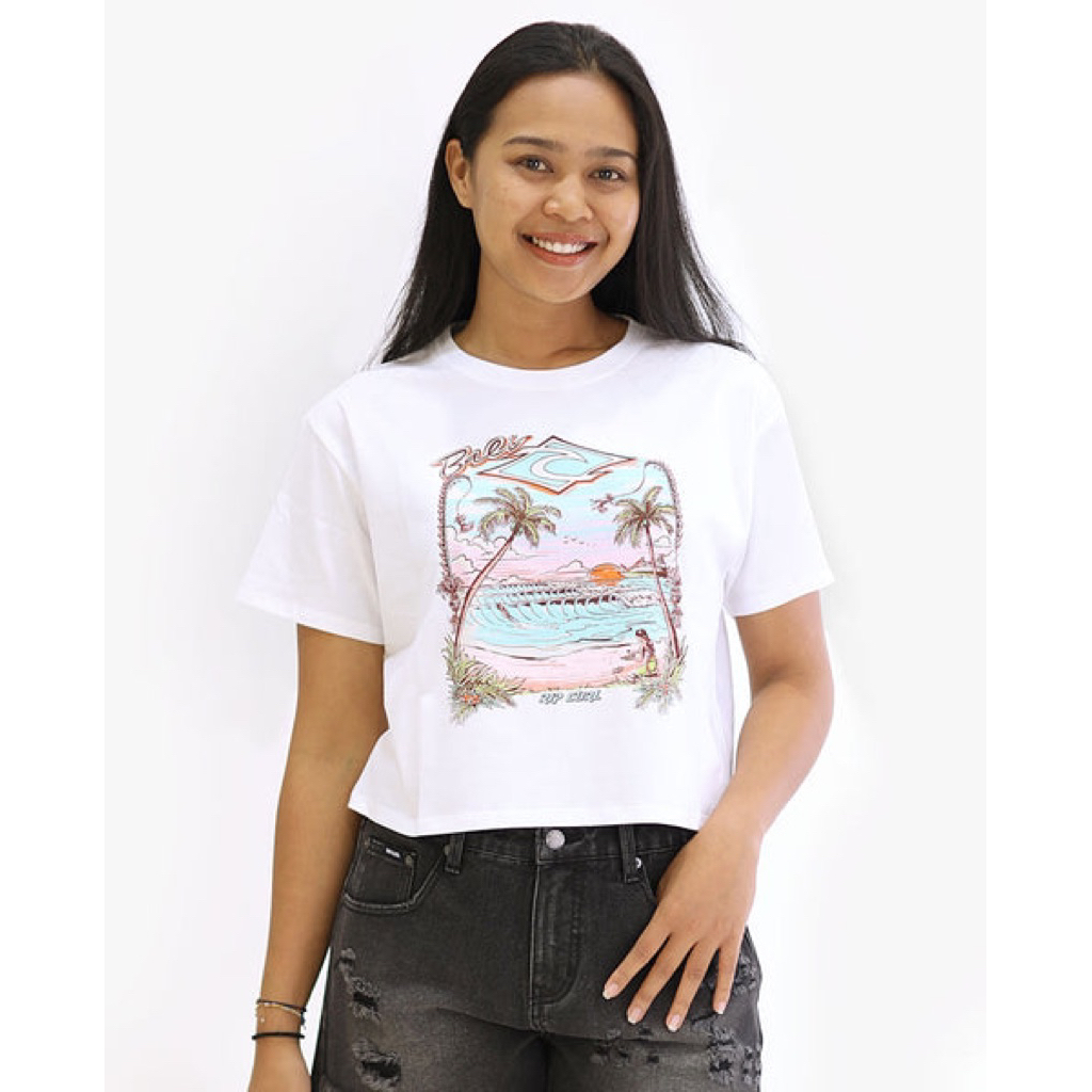 KAOS CEWEK RIPCURL ORIGINAL 100% BALI BEACH