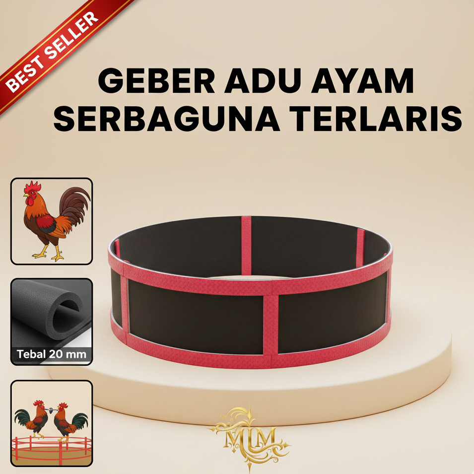 Geber Spon Ayam T07 Diameter 2.5 Meter Dan 3 Meter / Geber Ayam Aduan Spon 3 Meter