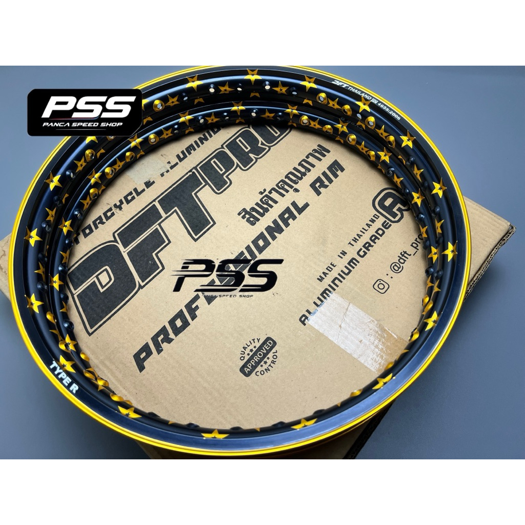 VELG ALMU DFT STAR PRO UKURAN 120/140 RING 17 / 140/140 RING 17