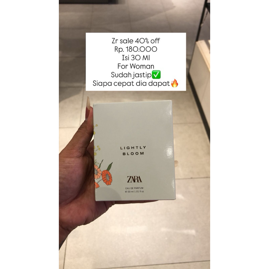 SALE  zara parfum mini 30ml original store