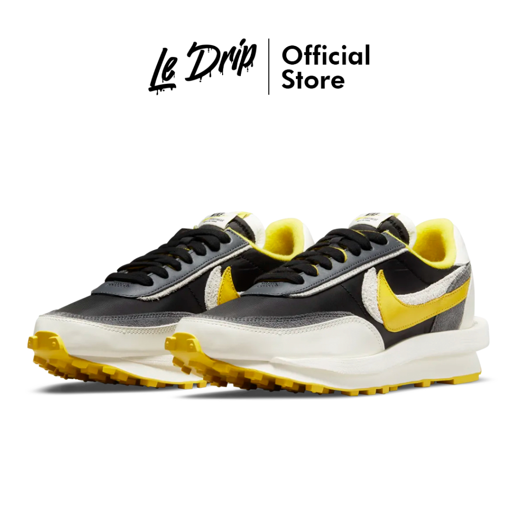 Sepatu Nike Sacai LD Waffle Undercover Bright Citron Yellow Sneakers Authentic