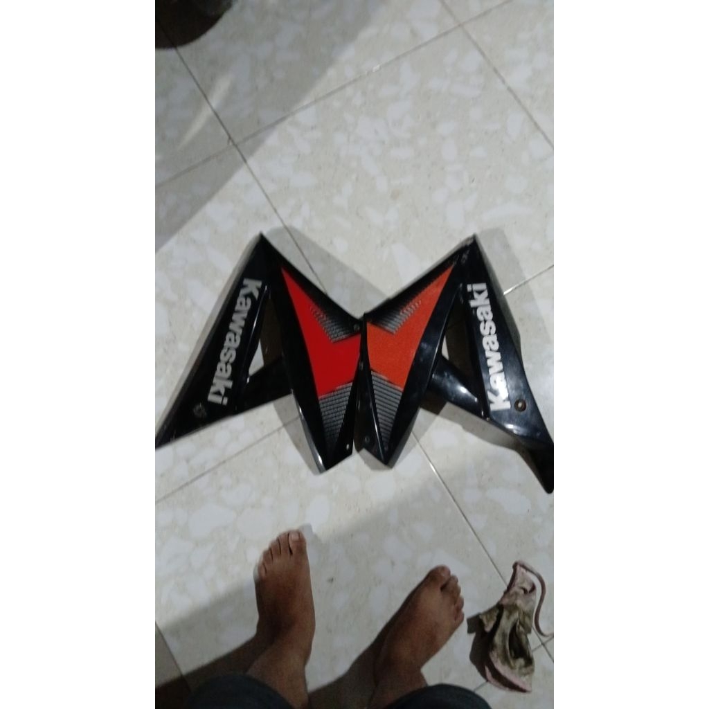 Body bawah/Fairing bawah Ninja RR new Original Copotan