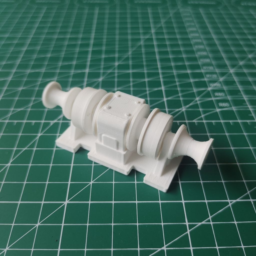 Miniatur Windlass Aksesoris Kapal Rc Boat Detail Scale