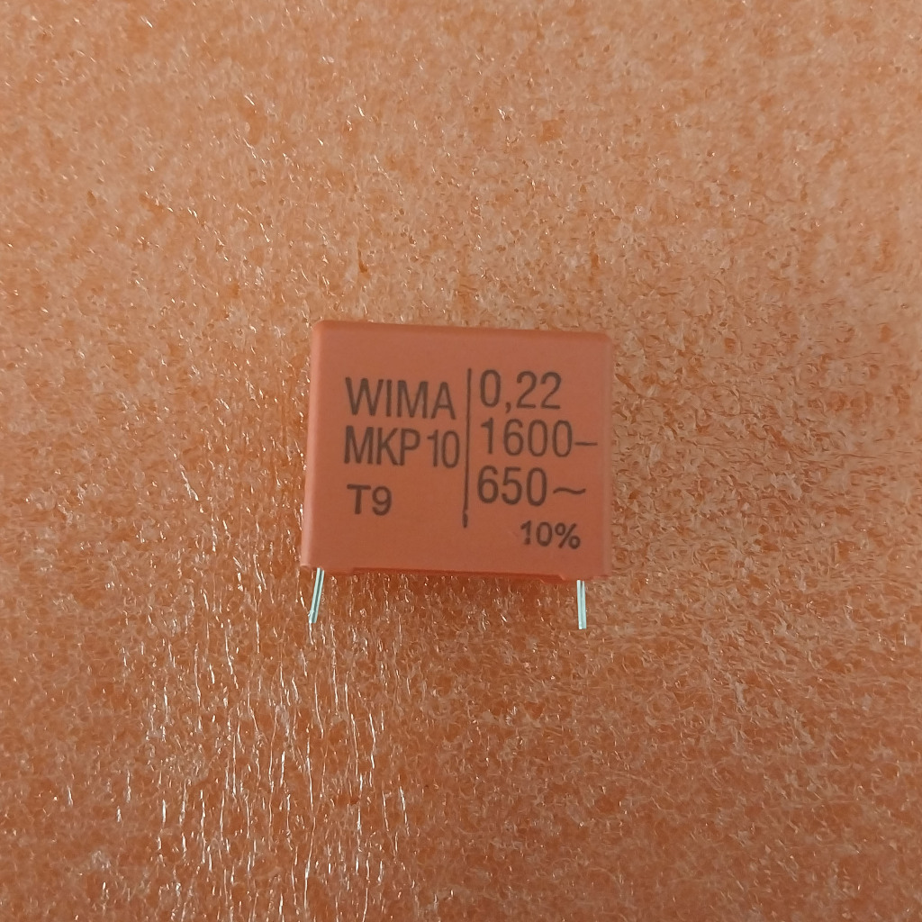 Capacitor Kapasitor MKP 1600V/VDC 220nF Wima