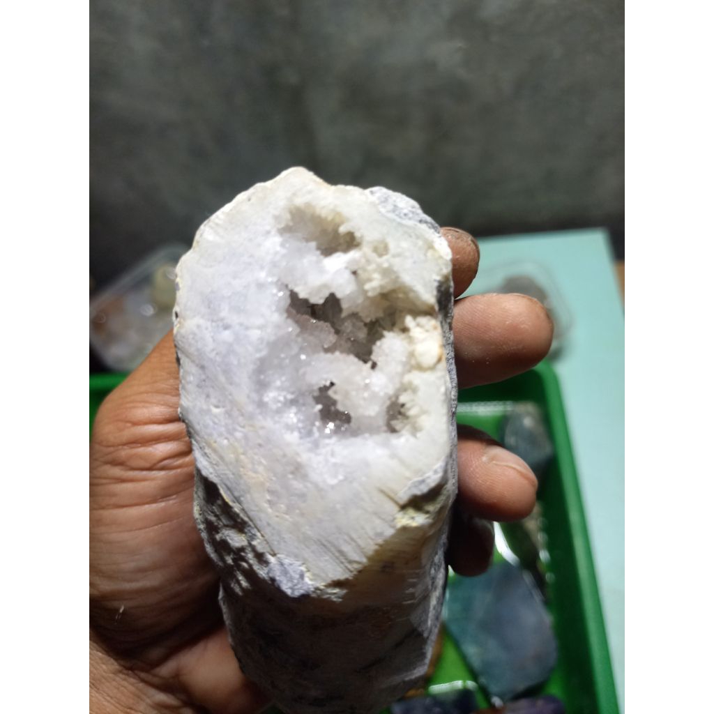 crystal geode stone