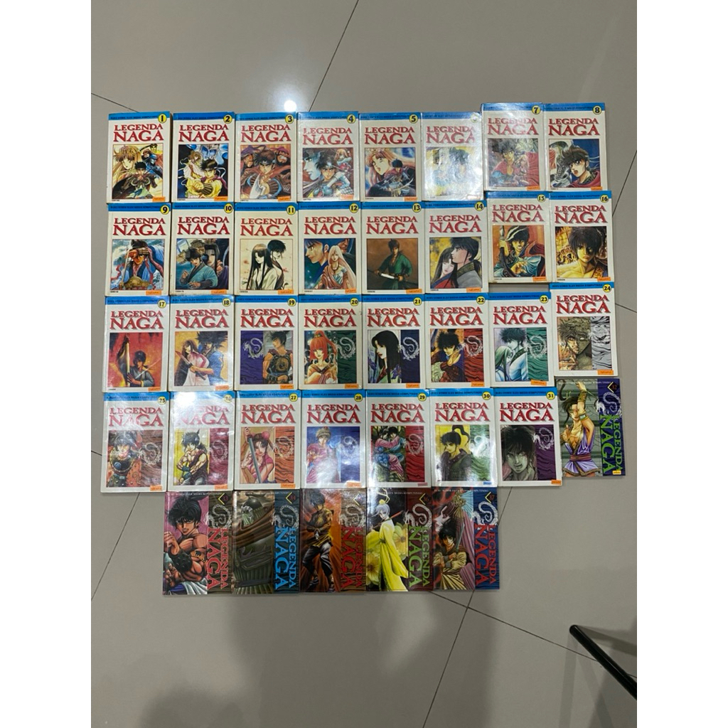 komik legenda naga 1-37 + legenda naga new 1-17 lengkap