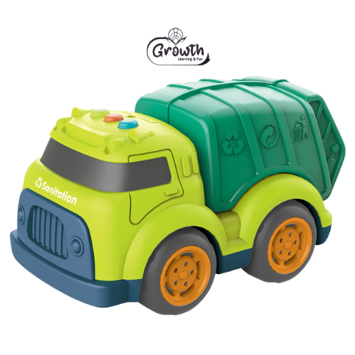 F/W Truck Set (Garbage) W/Light,Music G-618-1BA