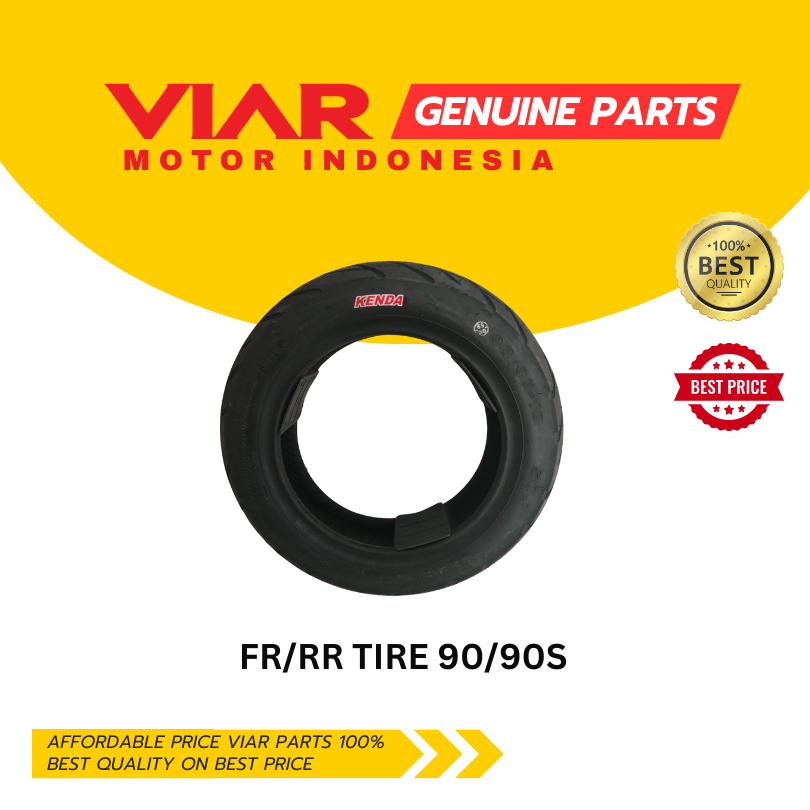 BAN LUAR VIAR NEW Q1 / NEW Q1 L FR/RR TIRE 90/90-10 VIAR
