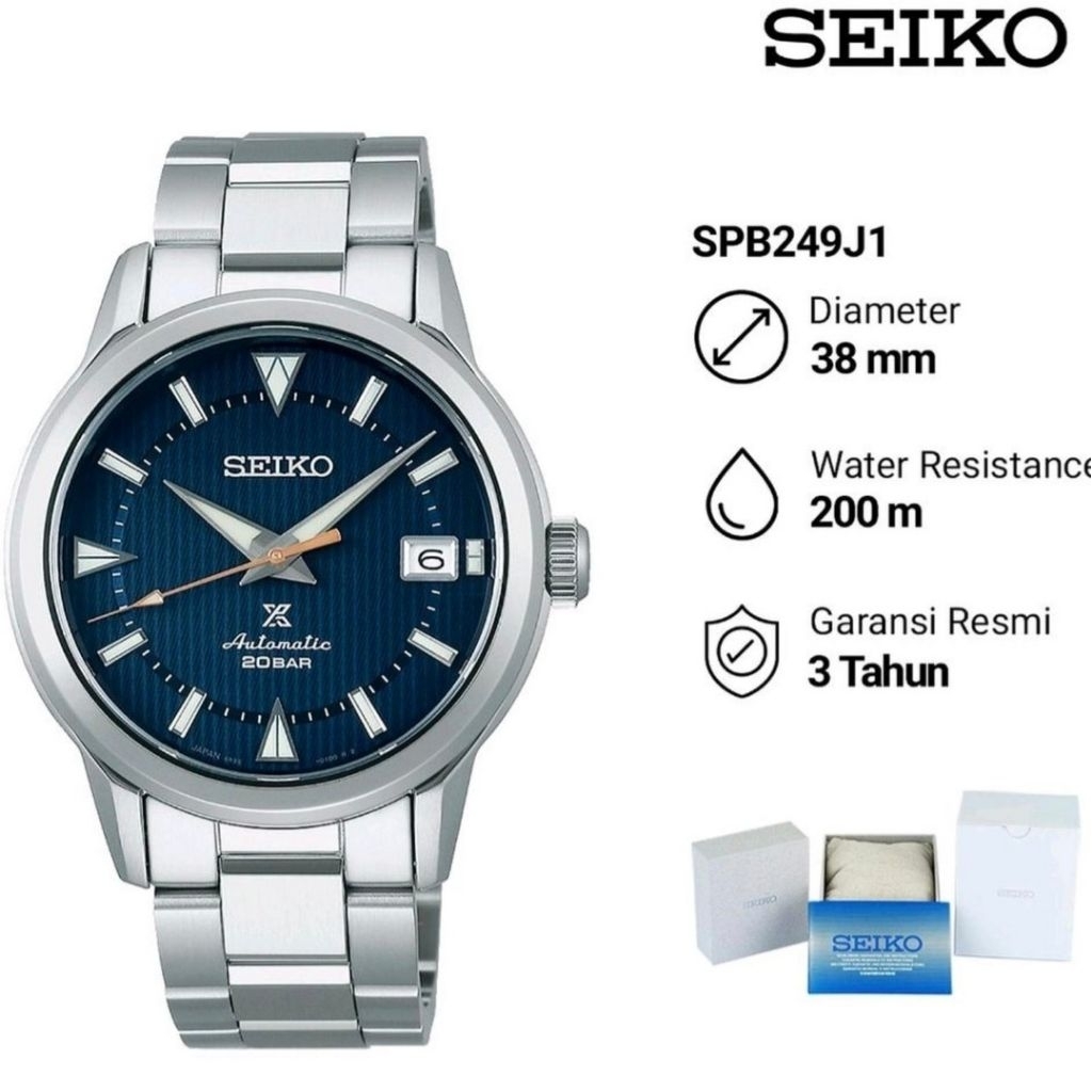 Seiko Prospex SPB249J1 Alpinist Automatic Jam Tangan Pria Original