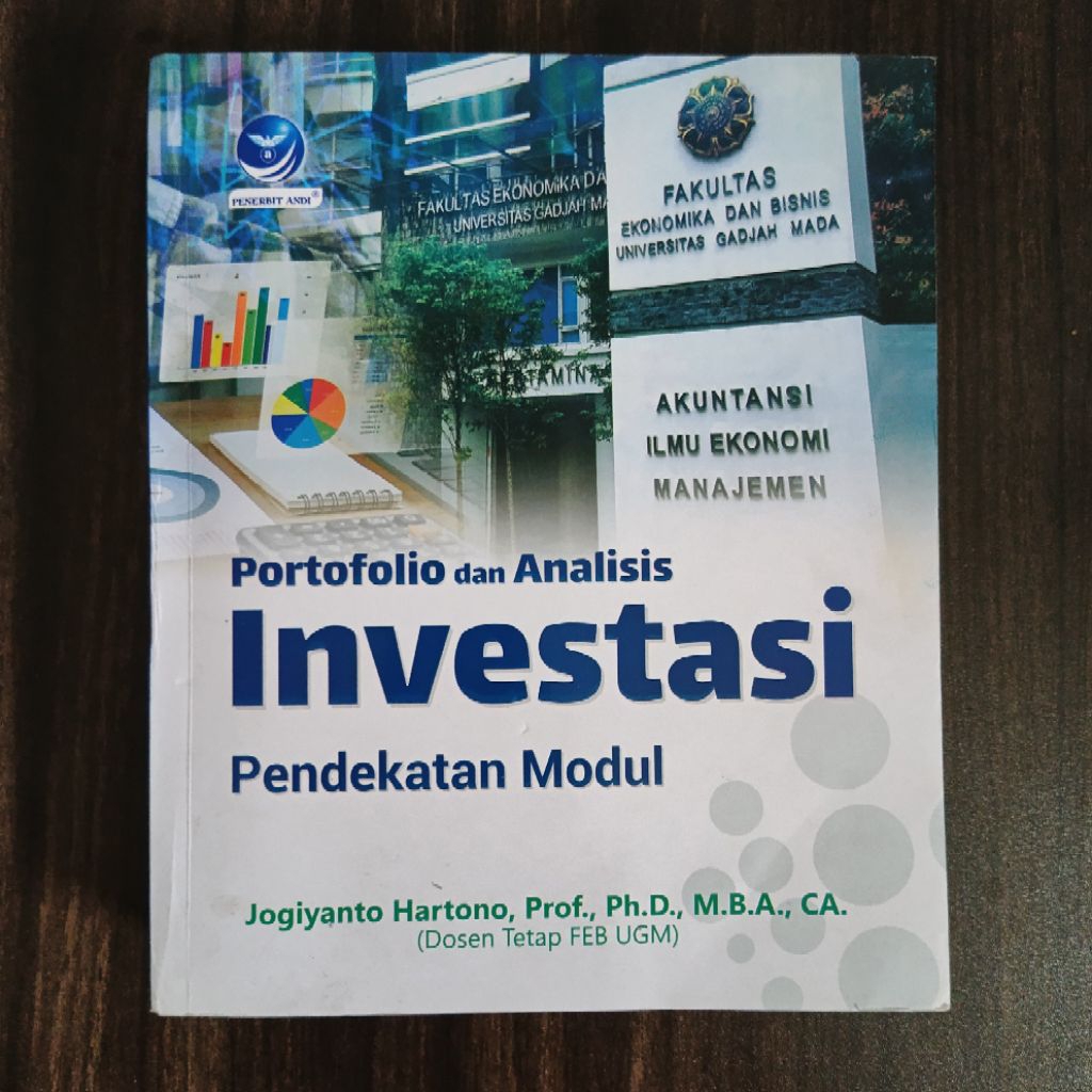 Buku Portfolio dan Analisis Investasi (Preloved Original)- Prof. Jogiyanto Hartono