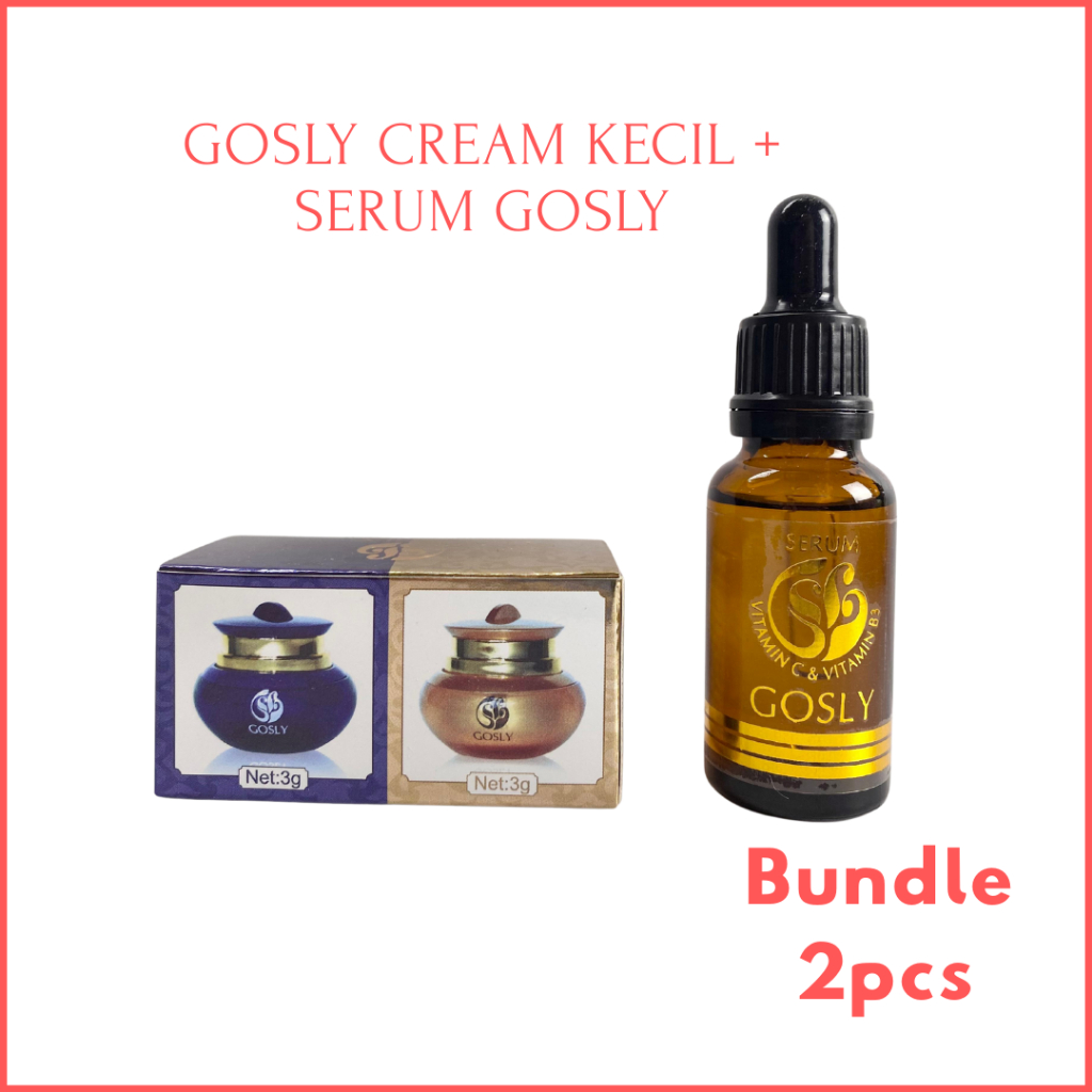 Gosly Cream Day&Night Blanc Expert + Serum Gosly / Bundling 2pcs - Classita.id