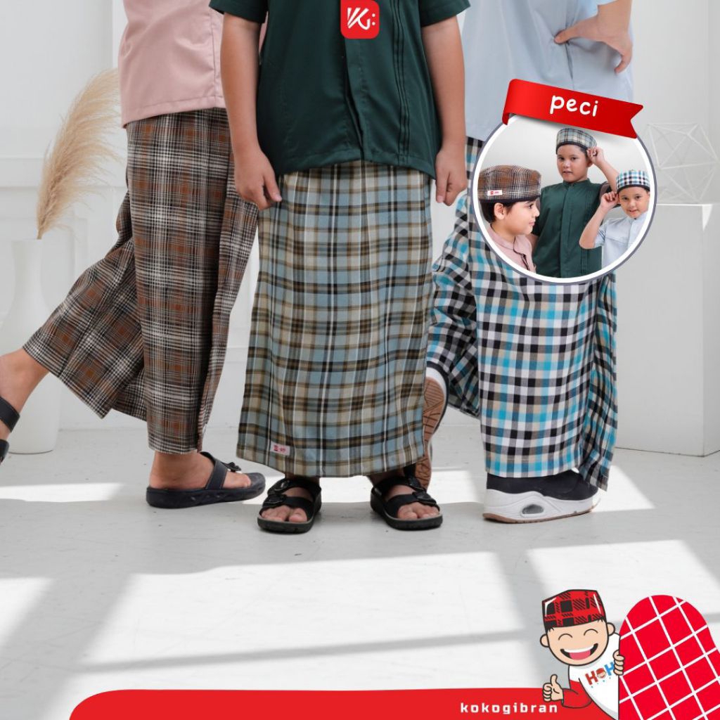 Sarung Anak Instan KG / Sarung Instan / Sarung Anak Laki Laki / Sarung Anak Instan / Sarung Celana