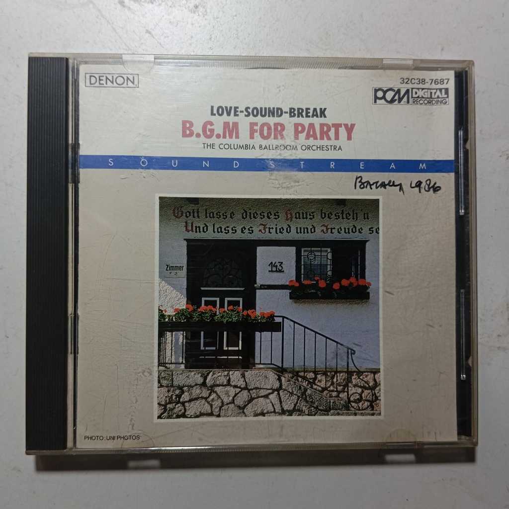 CD DENON Love Sound Break BGM FOR PARTY