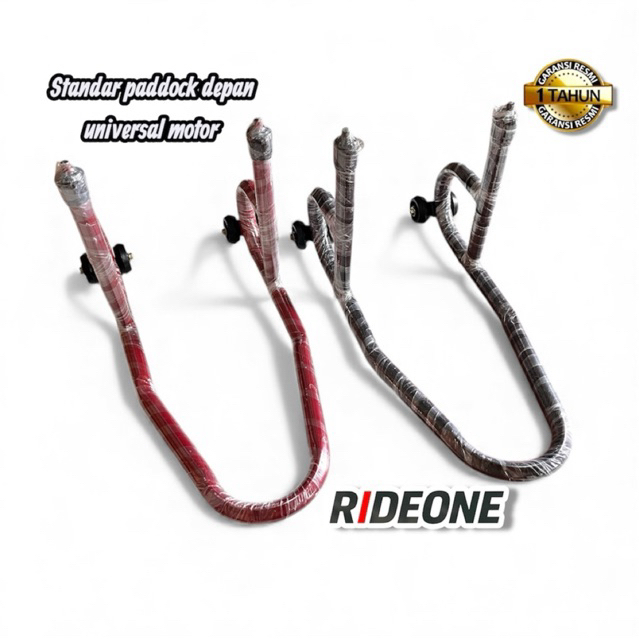 Standar paddock depan universal motor cocok untuk semua jenis motor dari sport bebek matic trail