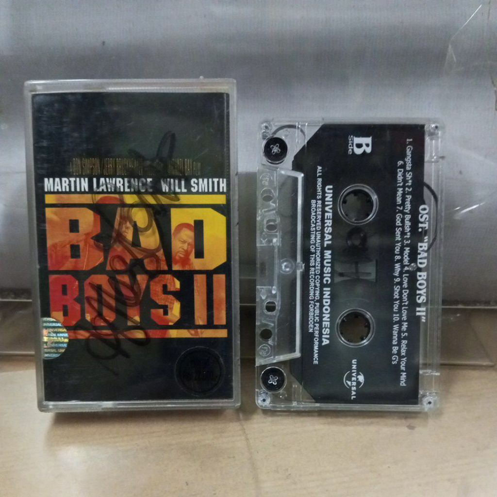 kaset pita ori , martin lawrence will smith , bad boys ll