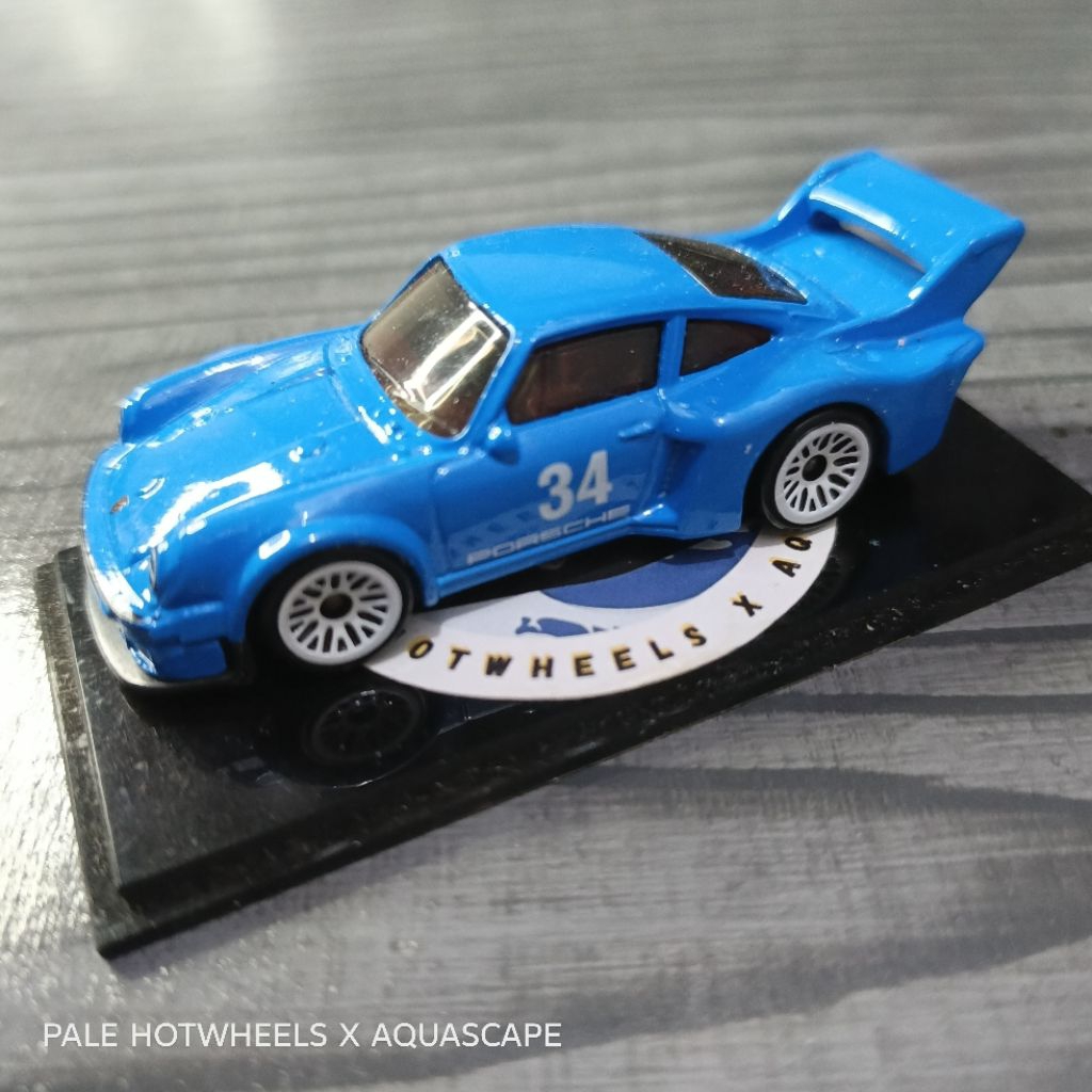 HOTWHEELS PORSCHE 934.5 biru RARE LOOSE