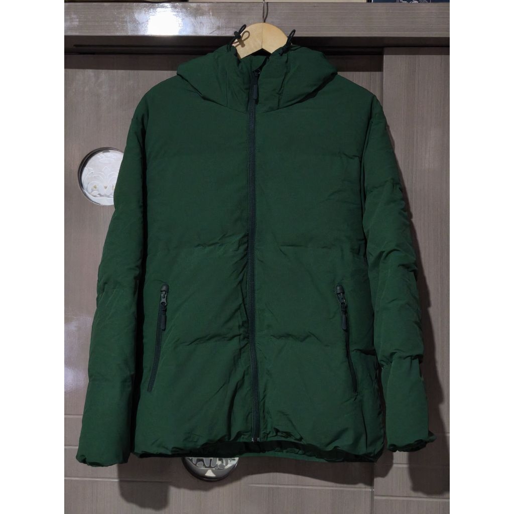 Jacket hoodie puffer uniqlo
