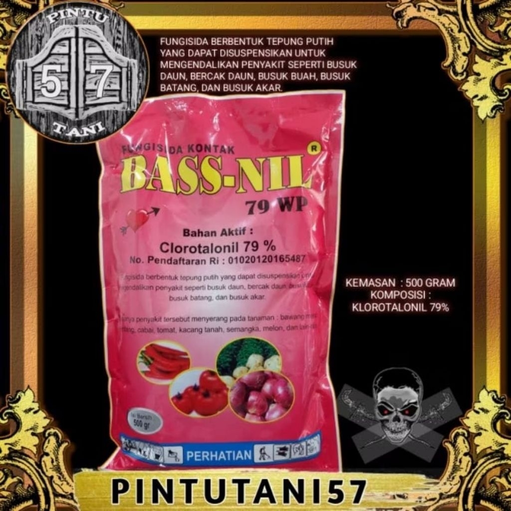 BASS-NIL 79WP 500 GRAM [ Klorotalonil ]