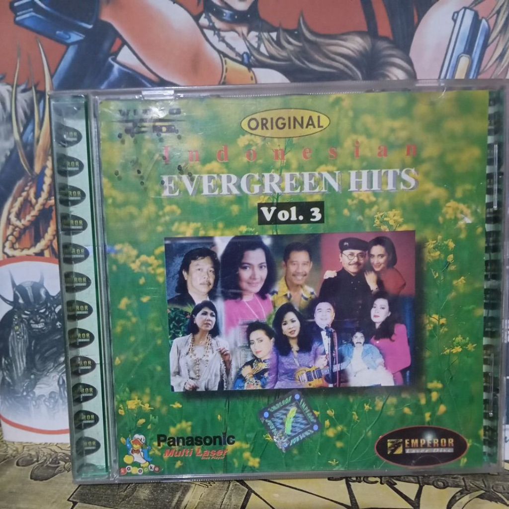 vcd Indonesia evergreen hits volume 3 original