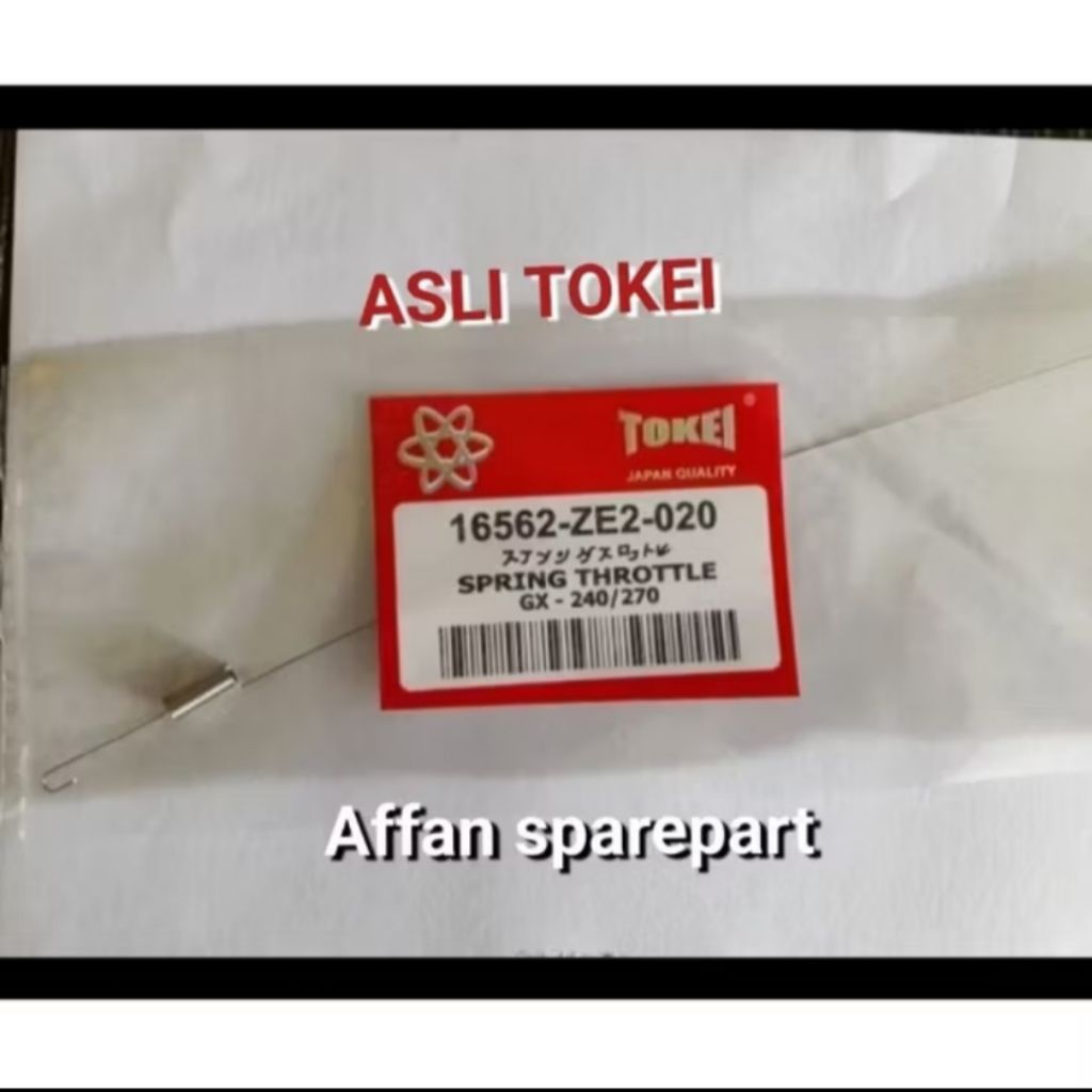 SPRING THROTTLE GX 240 / GX 270 PERGAS HALUS GX 240 / 270 ASLI TOKEI