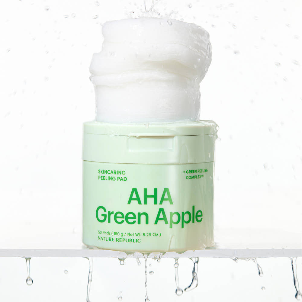 Nature Republic AHA Green Apple Skincaring Peeling Pad 50 pcs