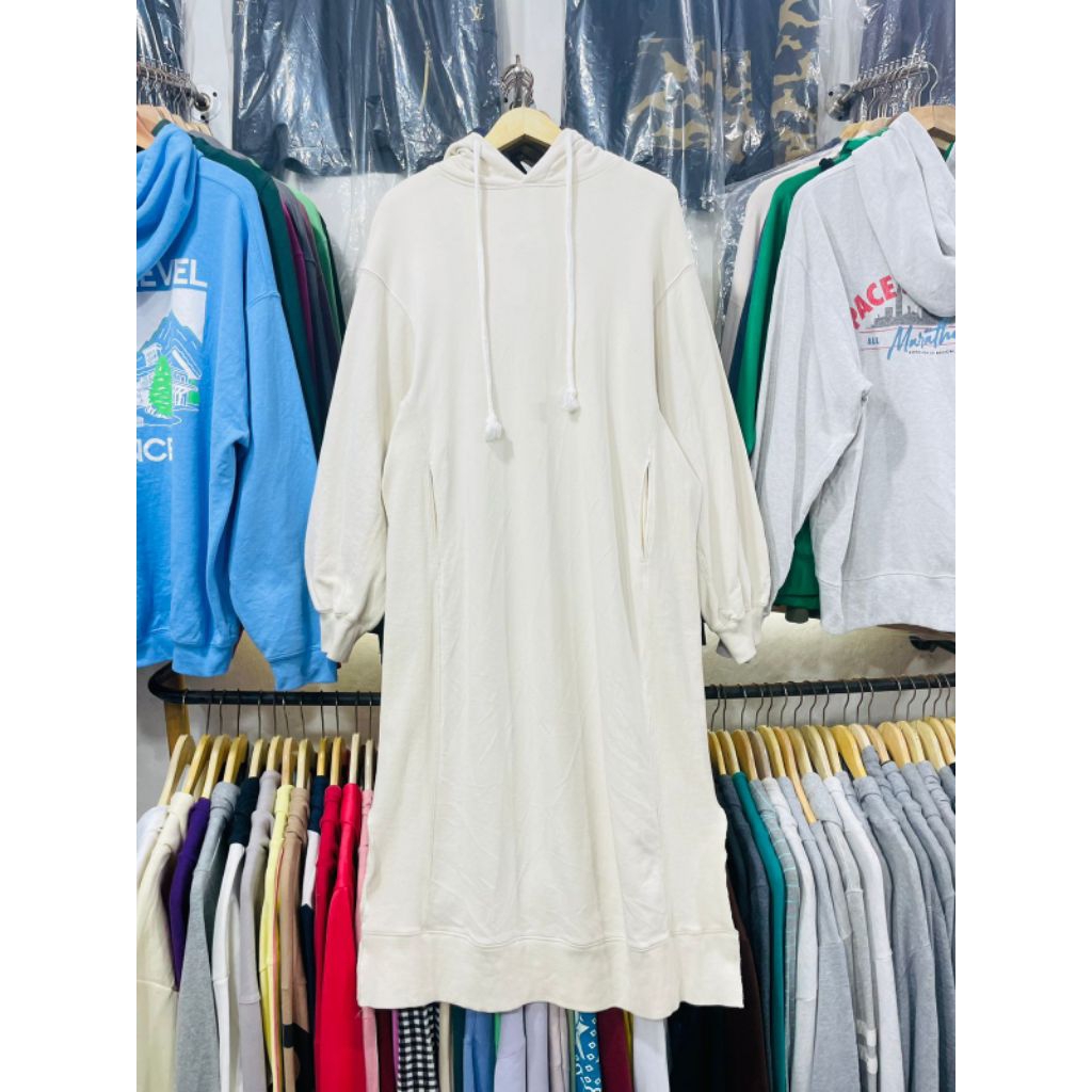 dress hodie Converse Tokyo cream ( L )