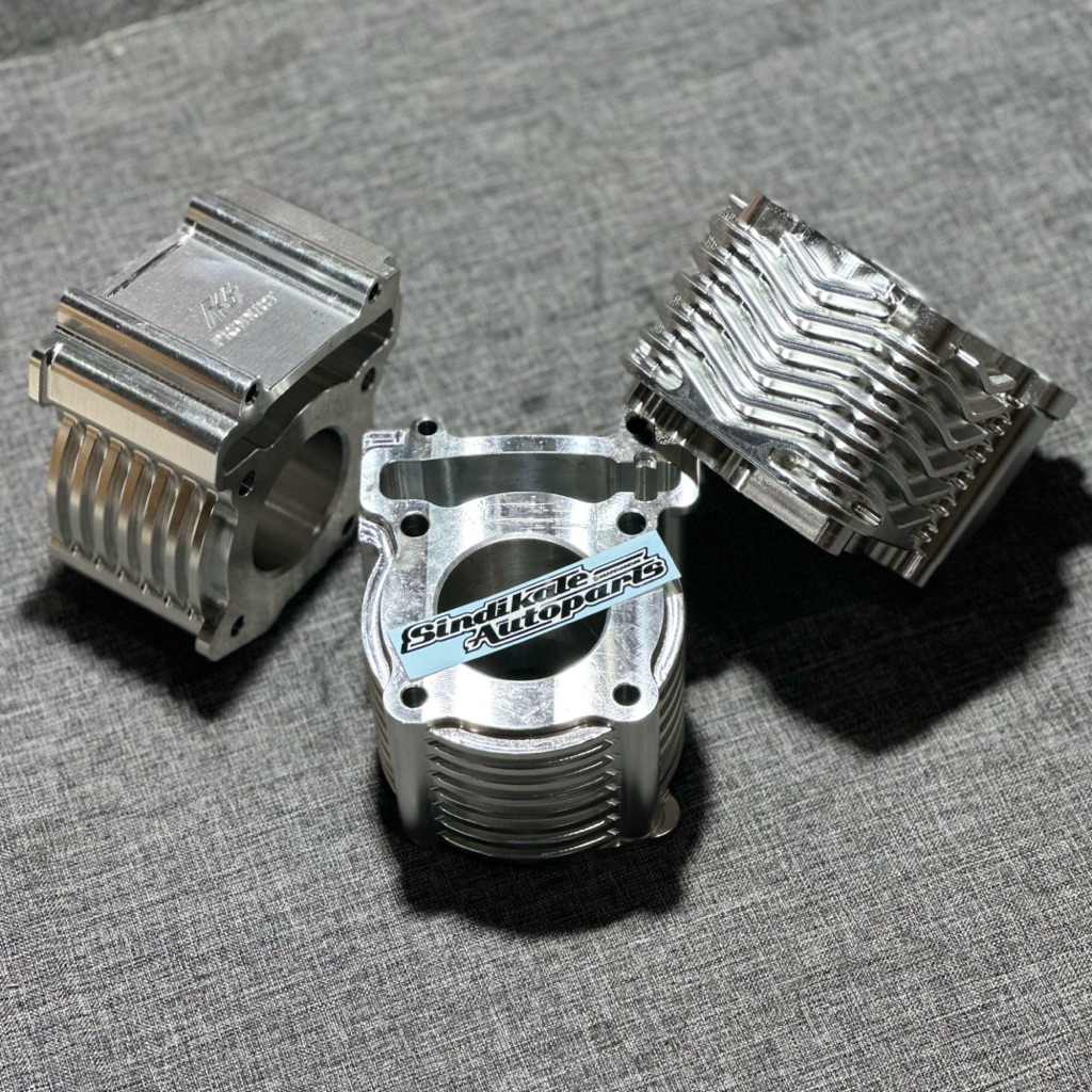 BLOK MX FFA BILLET AKS JOGJA MX KING VIXION XABRE R15 ALUMINIUM BLOCK BLOK BILLET MX KING 200 350 50