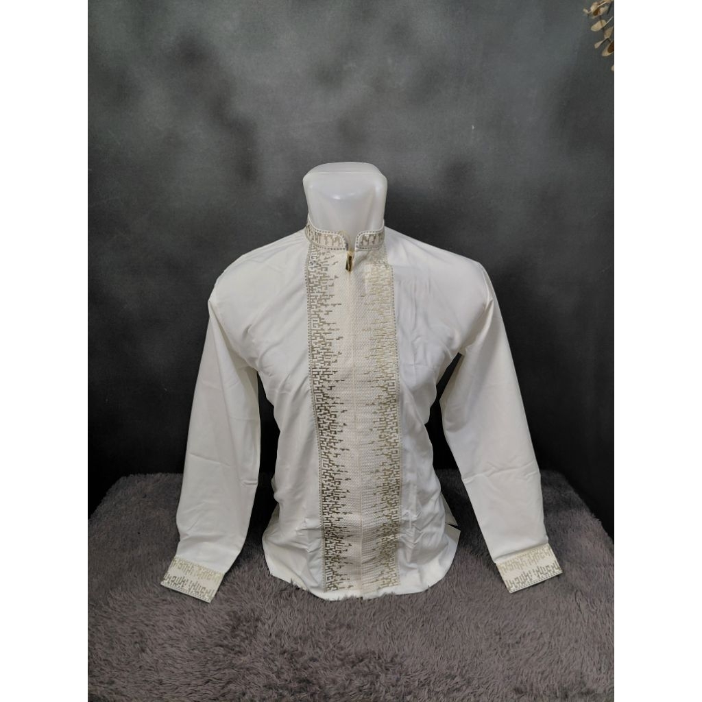 JEEP - KOKO TAMER LENGAN BERMANSET PUTIH NATURAL