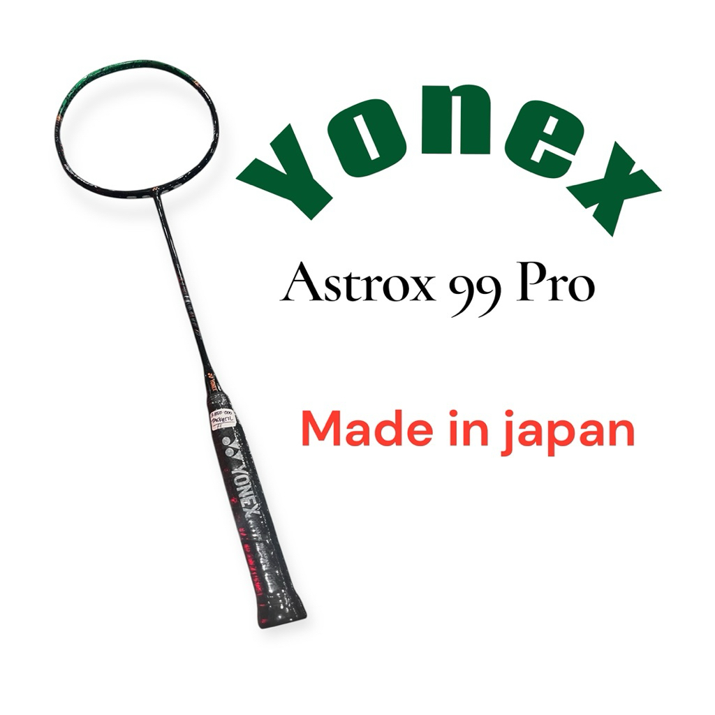 Raket Badminton Yonex Astrox 99 Pro / Raket Bulu Tangkis / Raket Badminton Yonex made in Japan