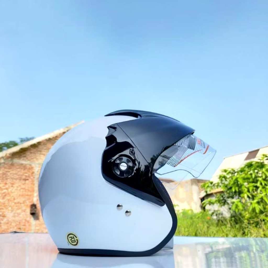 Helm INK CX 390 Klasik Batman Malangan Half Face