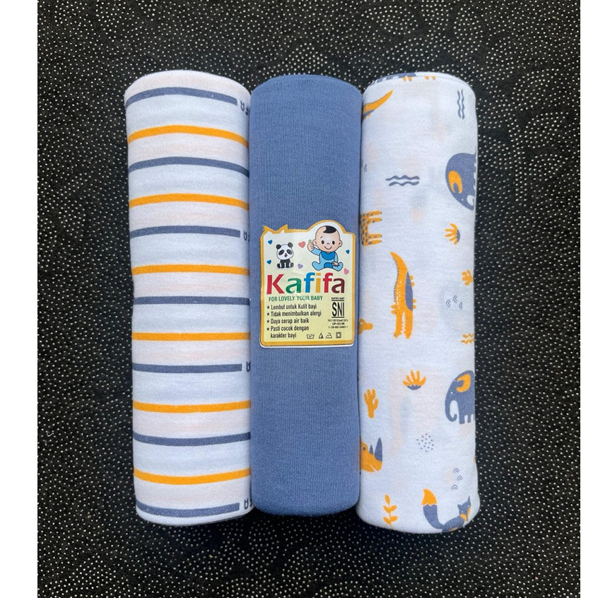 3 Pcs Bedong Bayi Jumbo Motif Baru Lucu Termurah