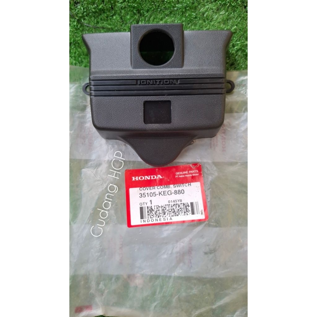 Cover Combination Switch Cover Tutup Kunci Kontak GL Pro Max 35105-KEG-880 Ori Honda Genuine Pats