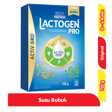 Lactogen Pro 1 Happynutri Susu Formula Bayi 0-6 Bulan 735 g