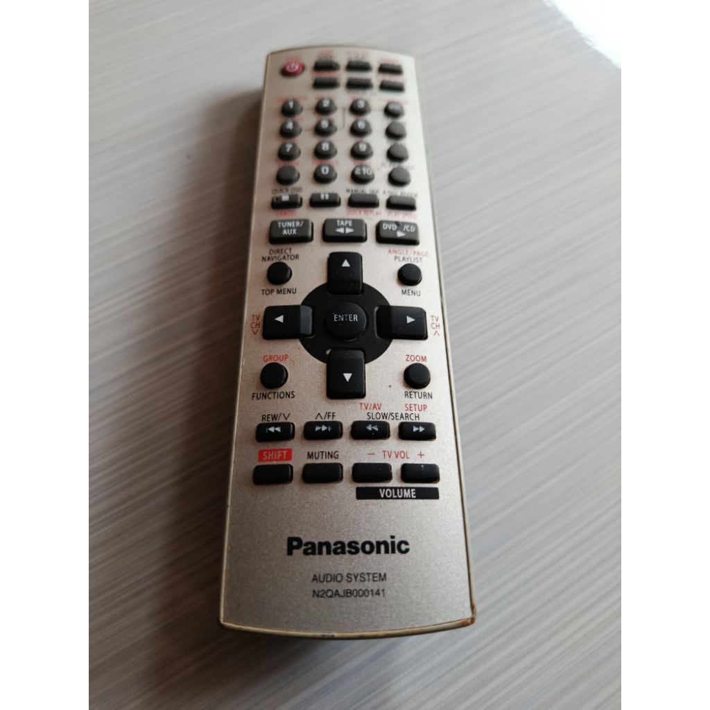 REMOT COMPO PANASONIC SA - VK92D KONDISI NORMAL