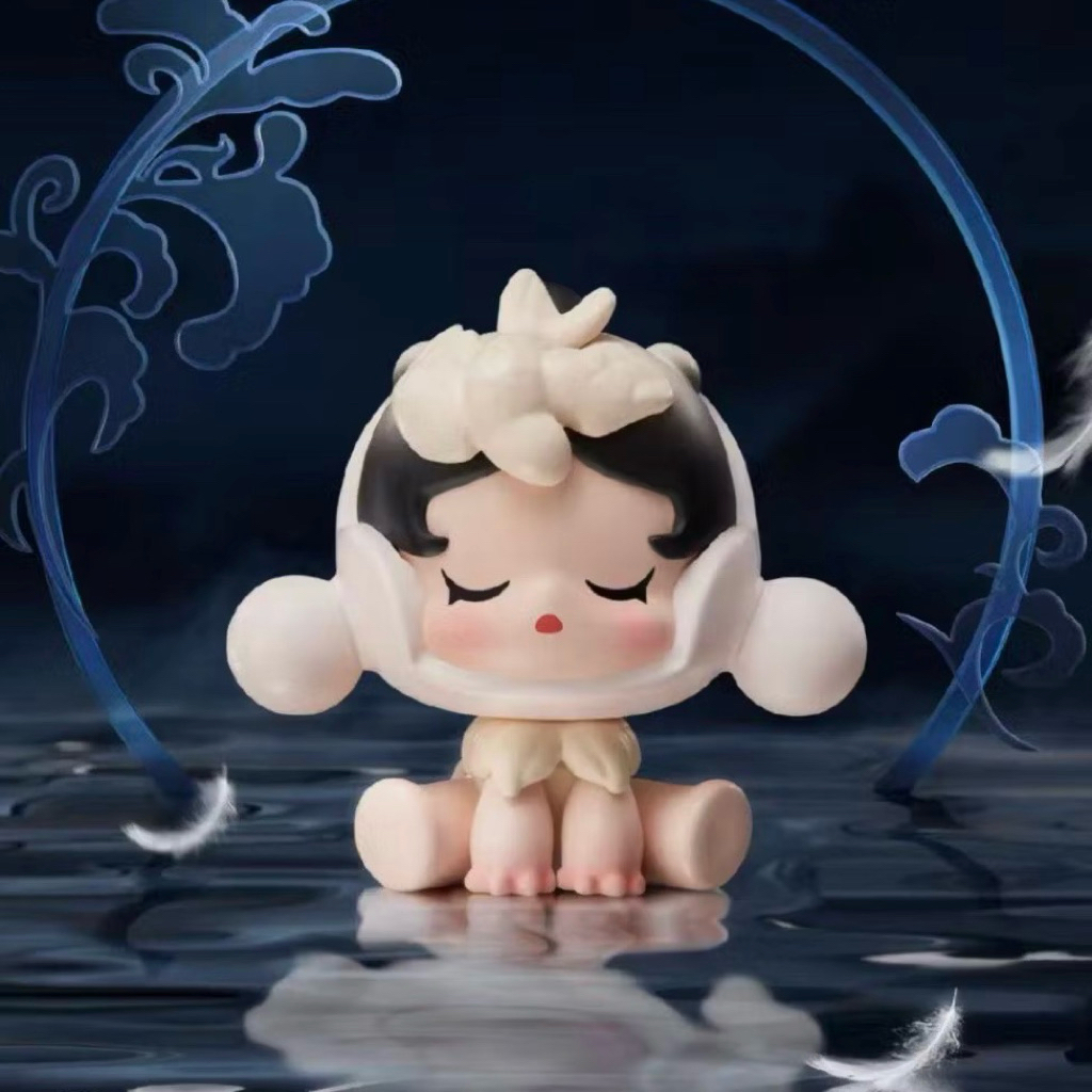 PO 1 PCS POPMART POPBEAN SKULLPANDA HANGZHOU XUYU SHANGHAI ORIGINAL OFFICIAL