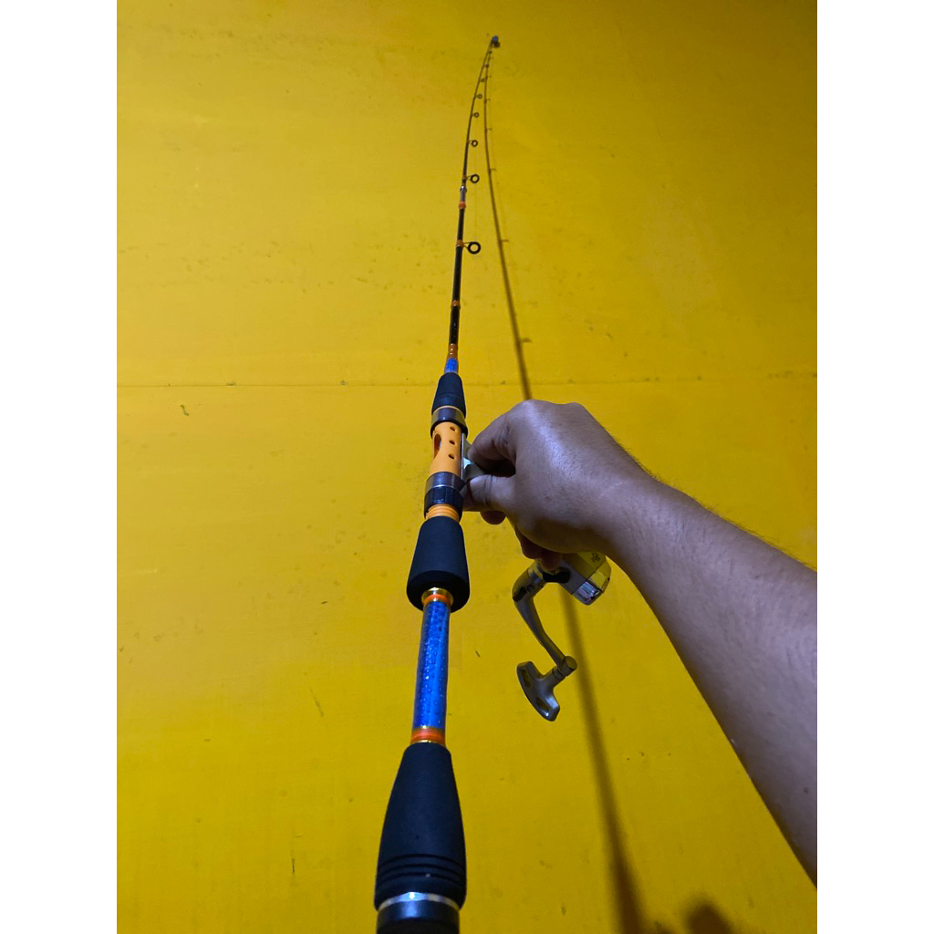 joran pancing udang costum