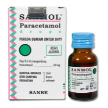Sanmol Drop 15mL untuk Panas Demam Bayi