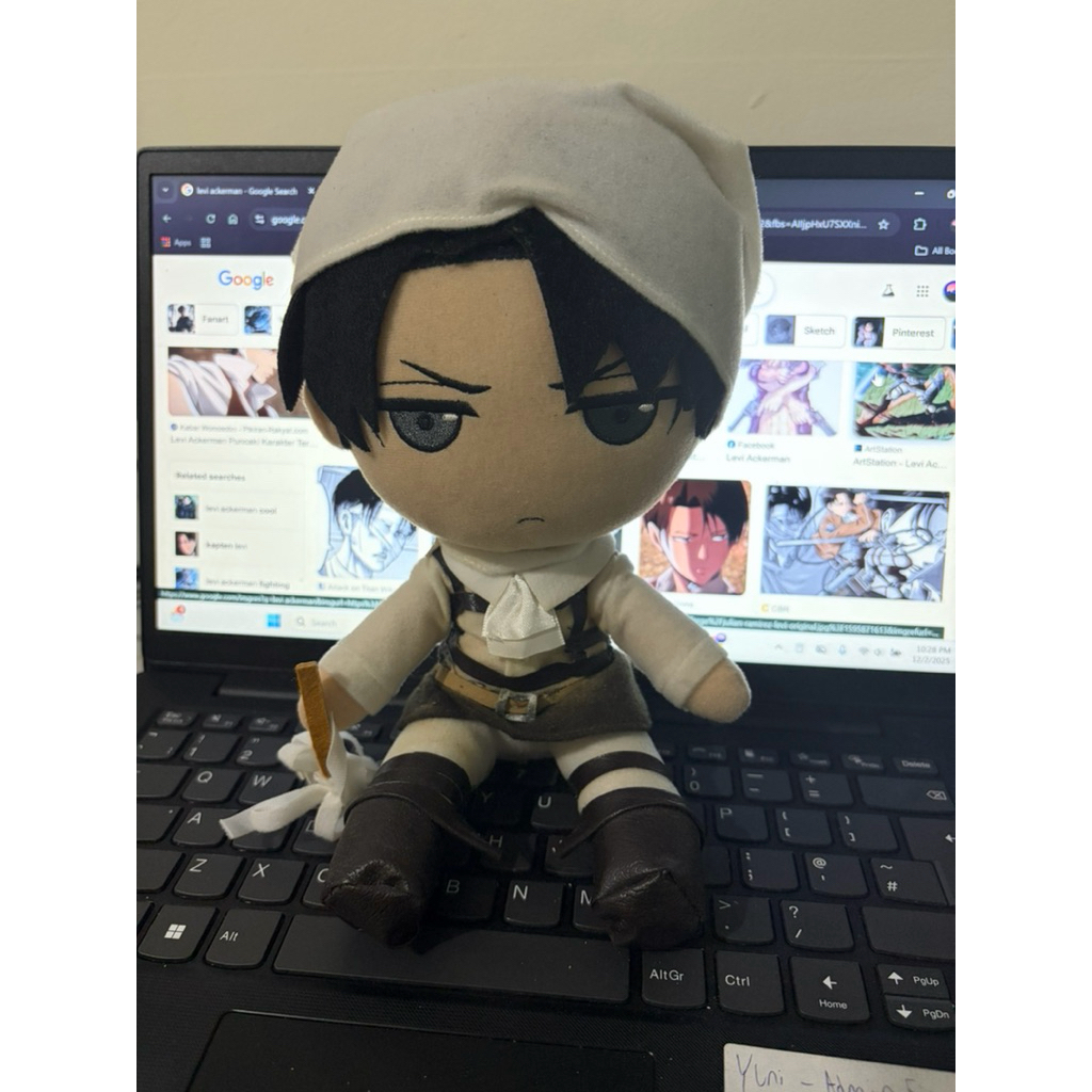 Levi Ackerman Attack on Titan Gift plush drink Shingeki no kyojin