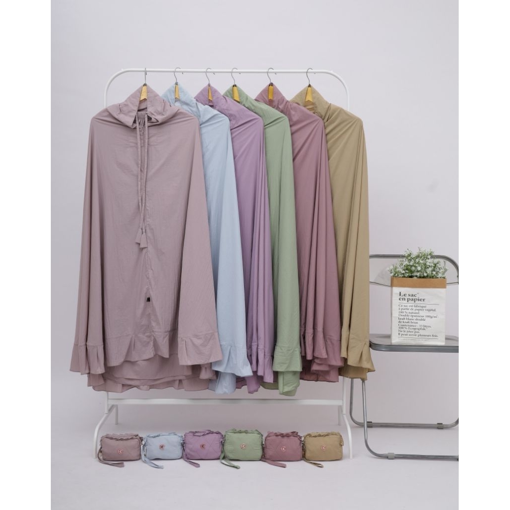 Mukena Traveling Mini Mungil ukuran Kecil