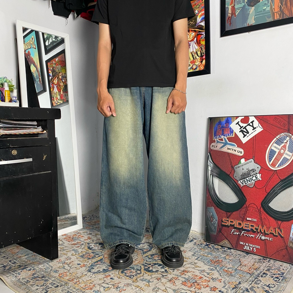 OTHERFIT BALLOON VINTAGE WASH JEANS