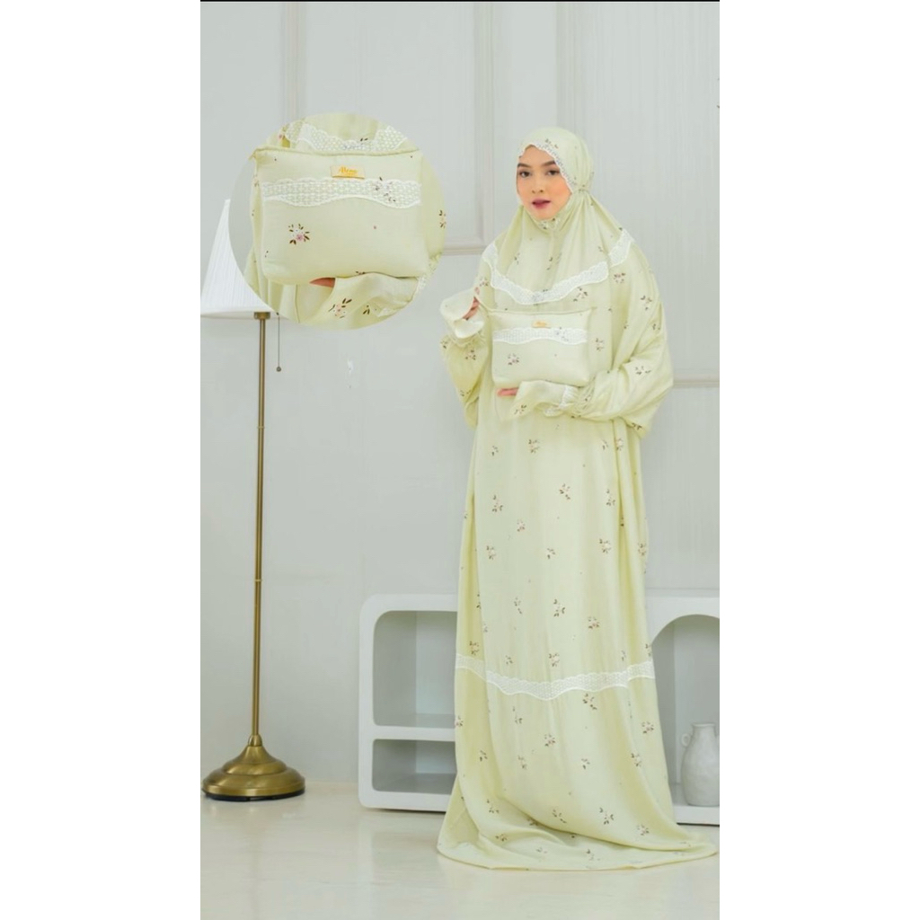 Mukena Terusan/ Mukena Hadramaut/ Mukena Dewasa/ Mukena Motif/ Mukena Adem/ Mukena Lembut