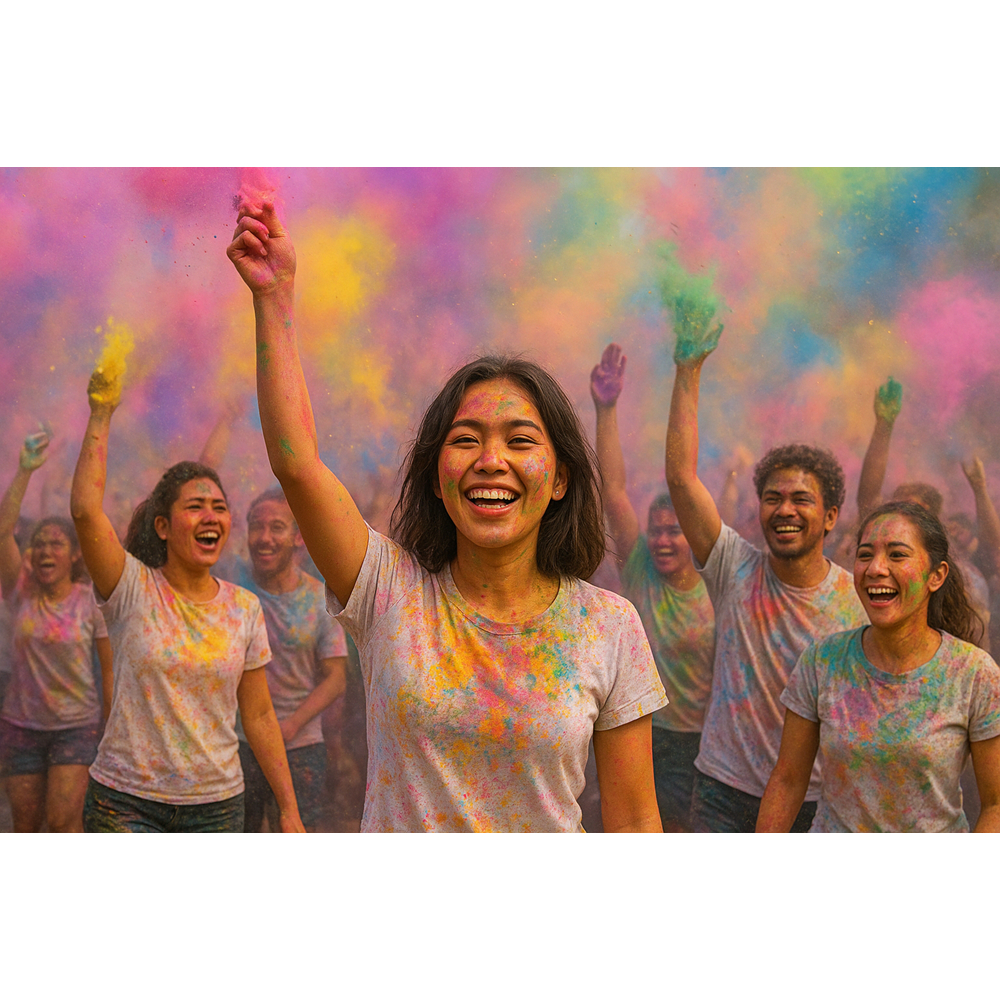 Holy powder/Holi Powder/Tepung warna varian 250gr