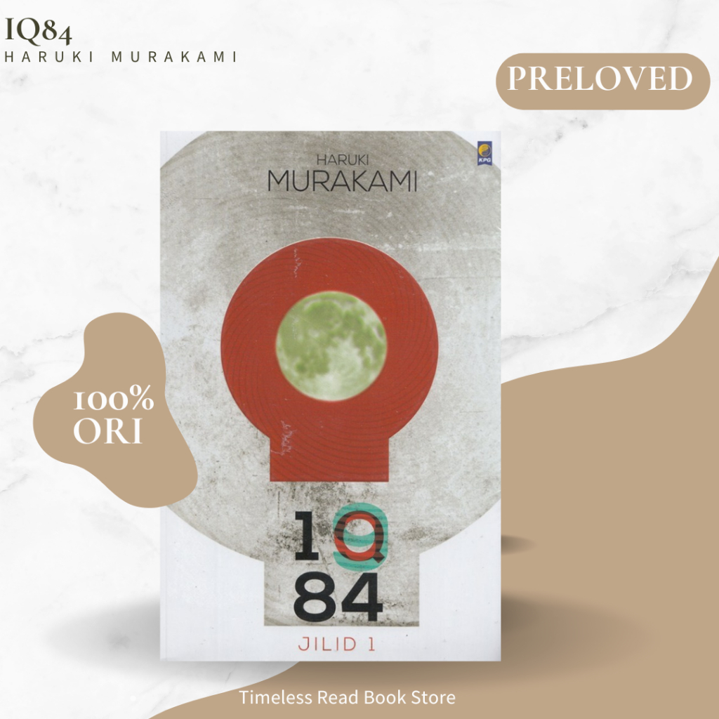 60.000 Jual Buku IQ84 Karya Haruki Murakami Preloved Original