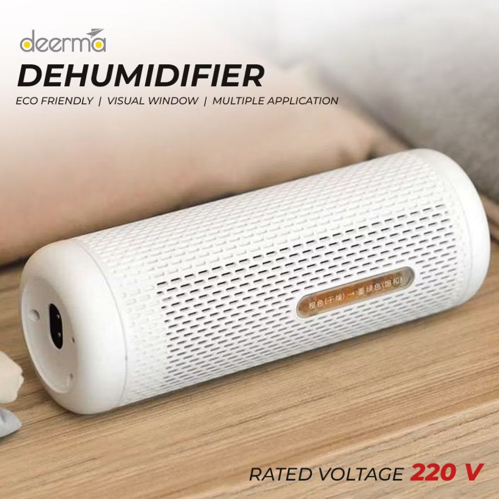 Deerma Dehumidifer mini DEM-CS50M untuk absorber kelembapan