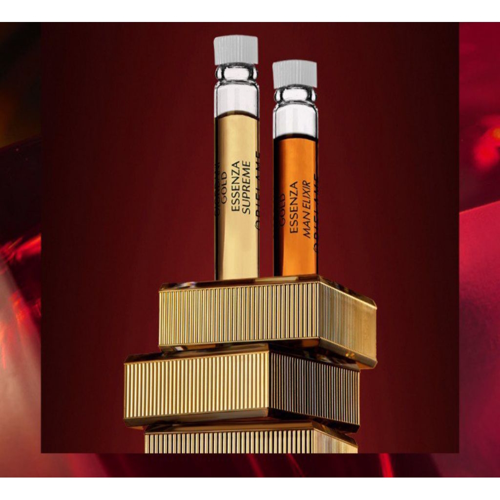 (Promo) Giordani Gold Essenza Supreme Parfum Vial/Giordani Gold Man Elixir Parfum