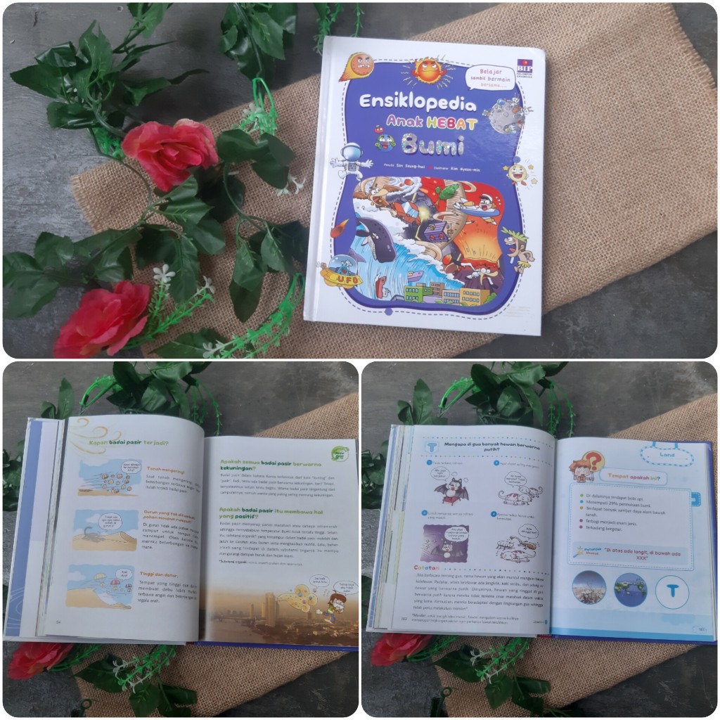 Bumi Ensiklopedia Anak Hebat buku anak pengetahuan second bekas preloved